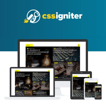 CSS Igniter Moment WordPress Theme - Download $4.49