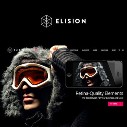 Elision - Retina Multi-Purpose WordPress Theme - Download $4.49