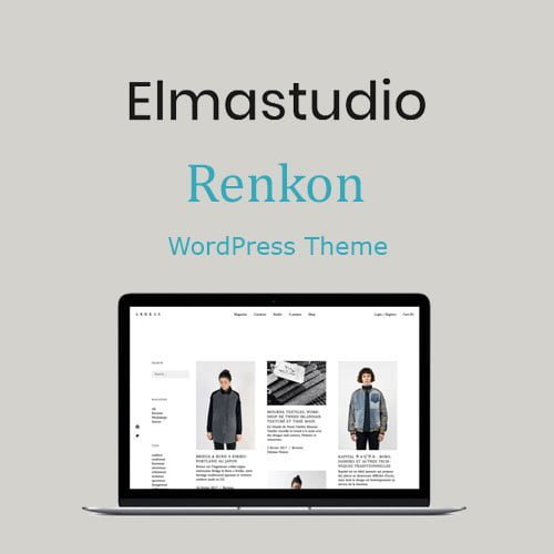 ElmaStudio Renkon WordPress Theme - Download $4.49