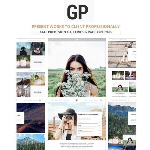 Grand Photography | Photography WordPress for Photography - Download $4.49
