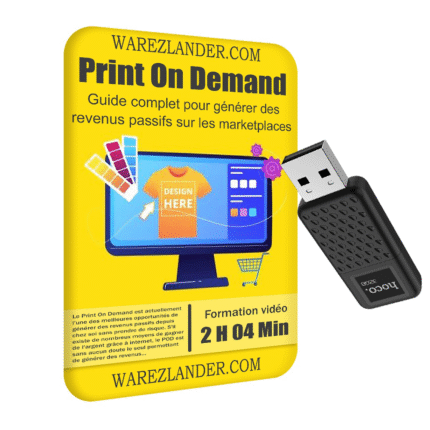 Print On Demand – Guide complet pour générer des revenus passifs sur les marketplaces | Prix Algérie
